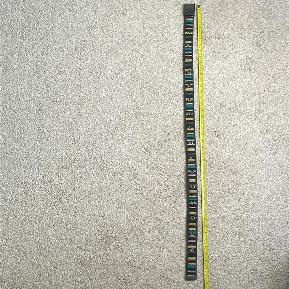 Colorful Striped Belt